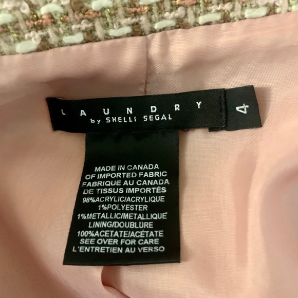 Tweed Coat with Embellished Belt Mid Length - Picture 8 of 8